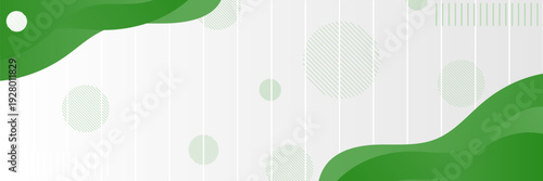 Green wave abstract background. Liquid color background design. Fluid gradient shapes composition. Futuristic design for posters, banner, web header, presentation design and much more