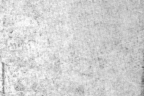 фотографія Macro photograph of structured halftone printed paper surface isolated on transparent background