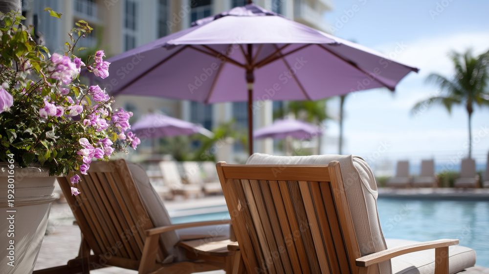 Fototapeta premium luxury beach resort naples florida