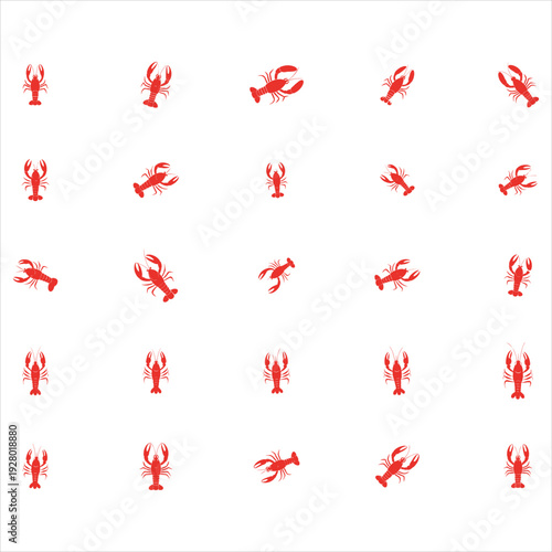 Crawfish Svg, Crawfish Silhouette 