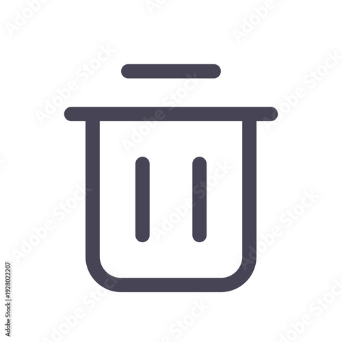 trash bin icon