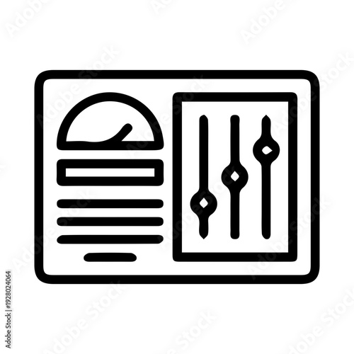 Control Panel Interface