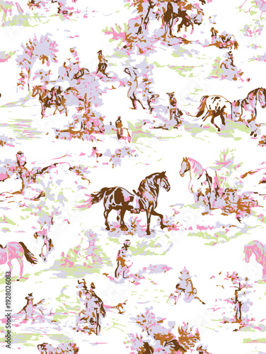 botanic seamless pattern with exotic flowers and leaves, hand drawn background. floral pattern. Tile with tropical leaf