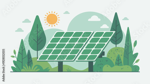 Solar Panel Renewable Energy System.