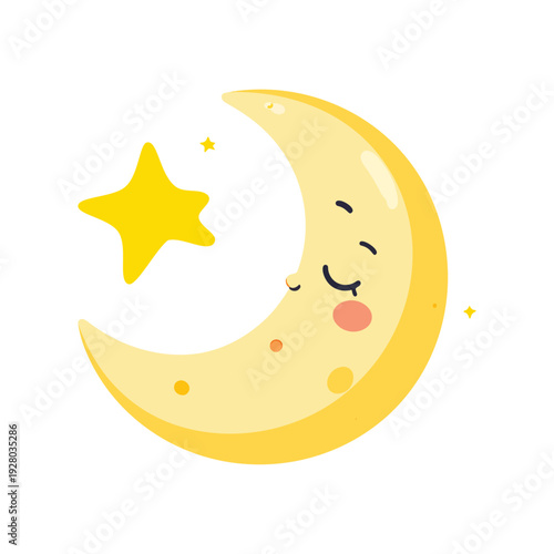 Cute Eid Ramadan Illustration