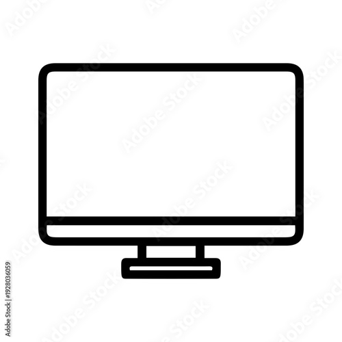 Computer monitor icon