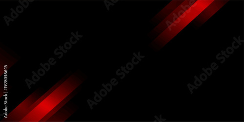 Abstract black background with red glowing light streaks dynamic modern texture