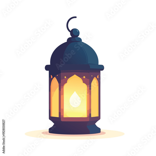 Cute Eid Ramadan Illustration