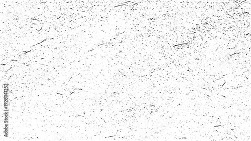 Fine grain dust and noise overlay on transparent background for subtle textured effect with black particles and tiny specks for vintage photography looks and artistic graphic projects