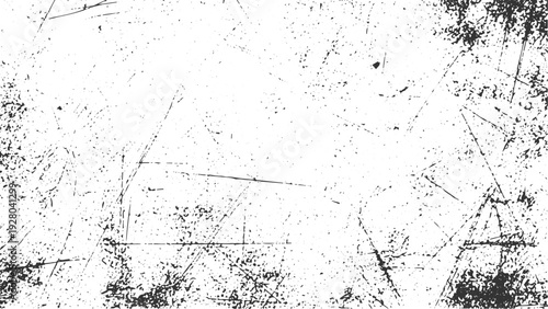 Abstract overlay grunge background old film effect with dirt dust and scratches, a distressed vintage texture for dark white or transparent background, a grain black and white effect overlay