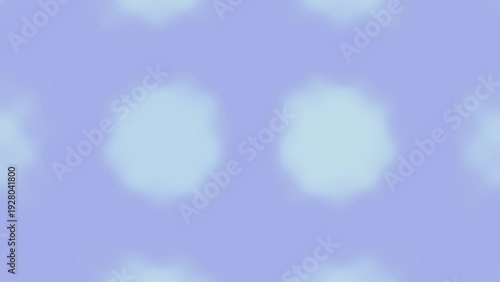Soft blue clouds pattern on a light purple background seamless.