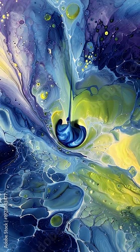 Vibrant Geometric Abstract Motion