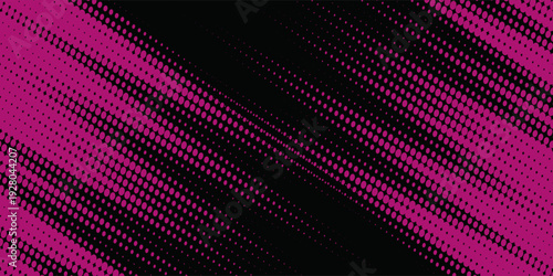 Black pink brush pattern car sticker, banner, sporty abstract lines, black pink color combination, eps 10