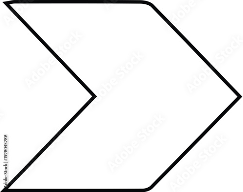 Chevron arrow vector icon