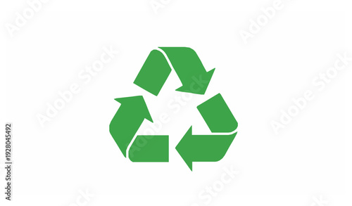 Recycle Symbol Icon Vector – Eco and Sustainability Design