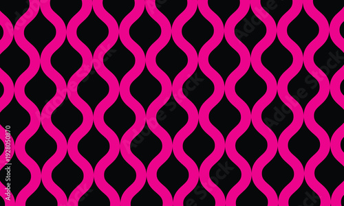 
Abstract Pink Wavy Line Seamless Pattern Background