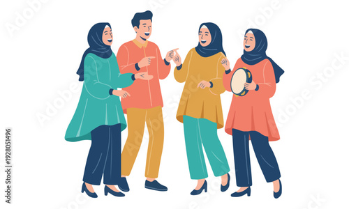 Money Plant Growth with Dollar Coins and Watering Illustration