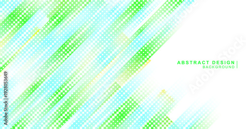 ドットとグラデーションで組みわせた抽象的な背景素材