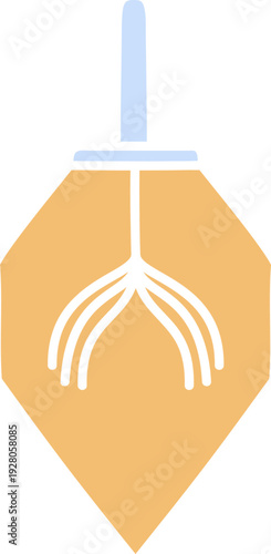 Feather Duster Flat Icon