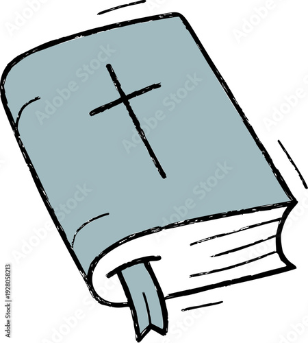 Bible Hand Drawn Doodle