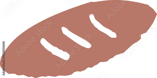 Hand Drawn Bread Loaf