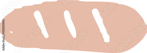 Hand Drawn Bread Loaf