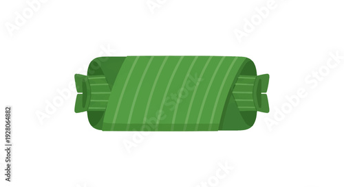 Green Inflatable Air Mattress.