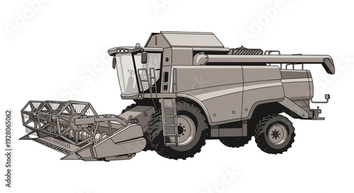 Harvester Machine Agriculture.