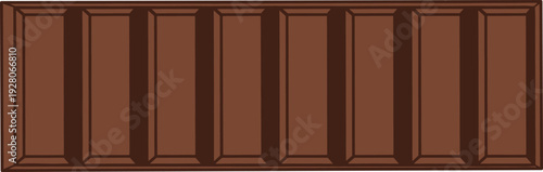 Chocolate bar with eight segments