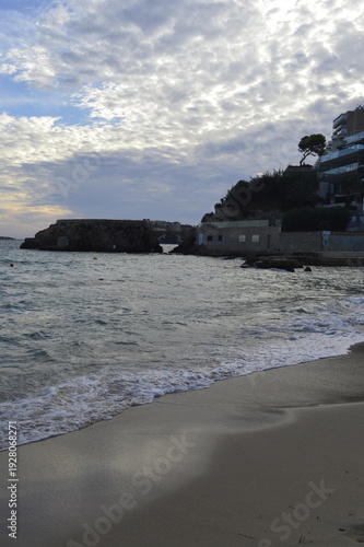 Costa de Palma de Mallorca na Espanha