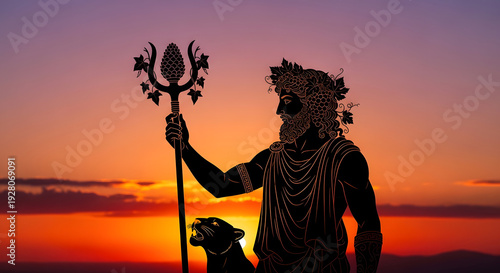 silhouette of a man