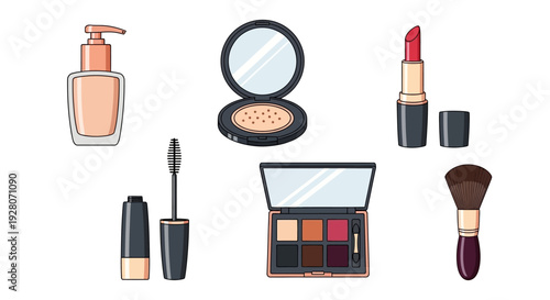 Makeup Cosmetics Beauty Products.