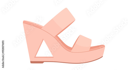 Pink High Heel Shoe.