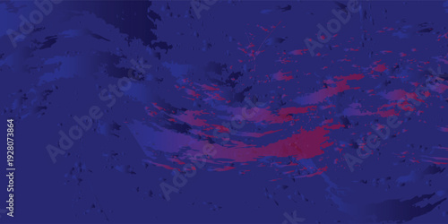 High quality blue and red splash abstract with rich texture and dramatic contrast, ideal for luxury backgrounds and modern branding.