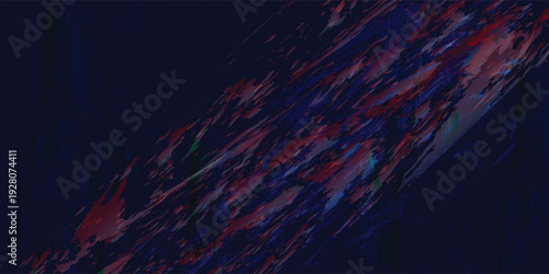 High quality blue and red splash abstract with rich texture and dramatic contrast, ideal for luxury backgrounds and modern branding.