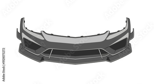Car Front Bumper Spoiler.