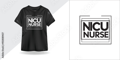 NICU Nurse – Inspirational Minimalist Typography for Healthcare & Nursing