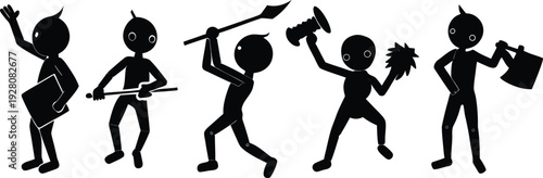 Minimalist vector graphic showing a placeholder for a file icon