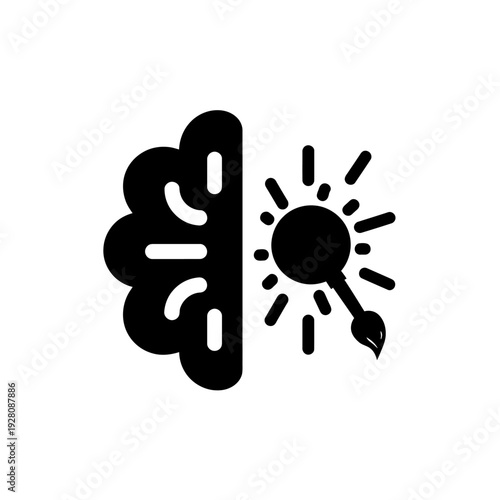 Generative AI Spark Artificial Intelligence Creativity Icon