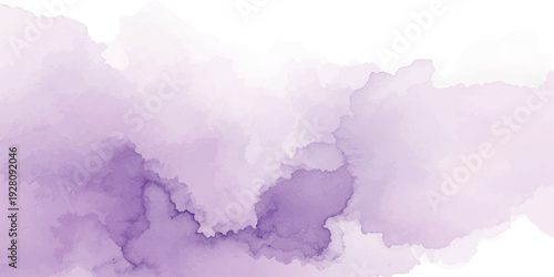 An abstract watercolor painting of snowy winter mountains and clouds under a blue heaven sky with a vintage paper texture and grunge design pattern