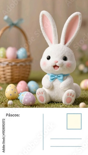 Wallpaper Mural easter bunny and eggs Torontodigital.ca