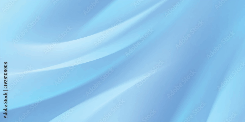 Fototapeta premium Abstract deep blue background with elegant satin wavy layers eps10