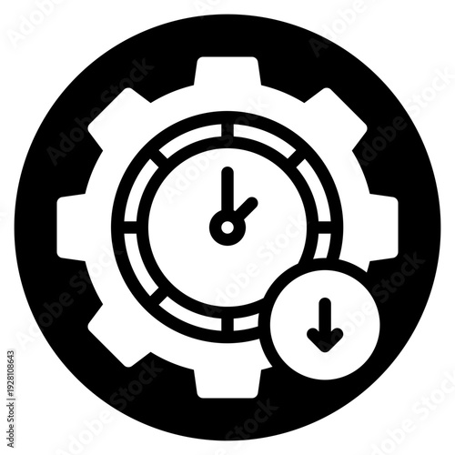 down arrow glyph icon