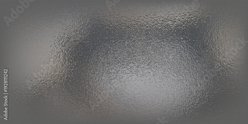 Silver foil background with metal mirror texture. Chrome gradient surface with light gloss simple abstract eps10