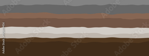 Abstract soil and rock layers