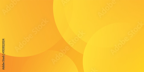 Abstract modern yellow and orange gradient circle. Minimal fluid background for posters, placards, brochures, banners, web pages, headers, covers, and other. Eps10 vector background