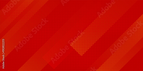 Red diagonal geometric shape with halftone. Modern fiber textured vector eps 10Red diagonal geometric shape with halftone. Modern fiber textured vector eps 10
