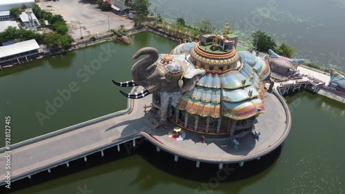 Viharn Thep Witthayakom at Wat Ban Rai (Luang Pho Koon Temple), Nakhon Ratchasima, Thailand