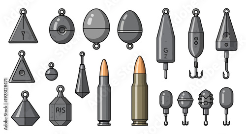 vector set of knives