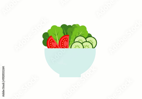 Fresh vegetables in a bowl.